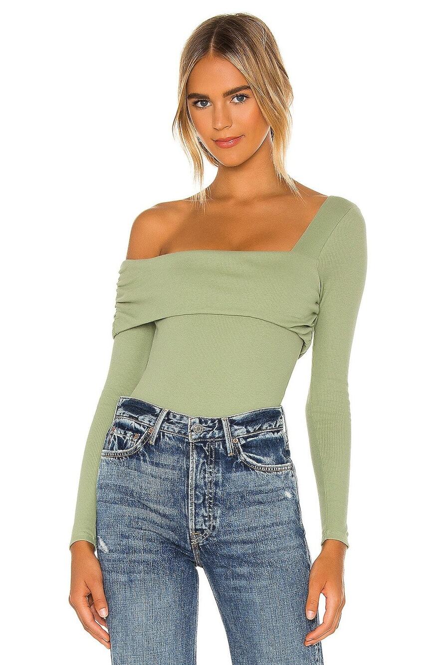 Lovers & Friends Florence Bodysuit Dark Green - XS
